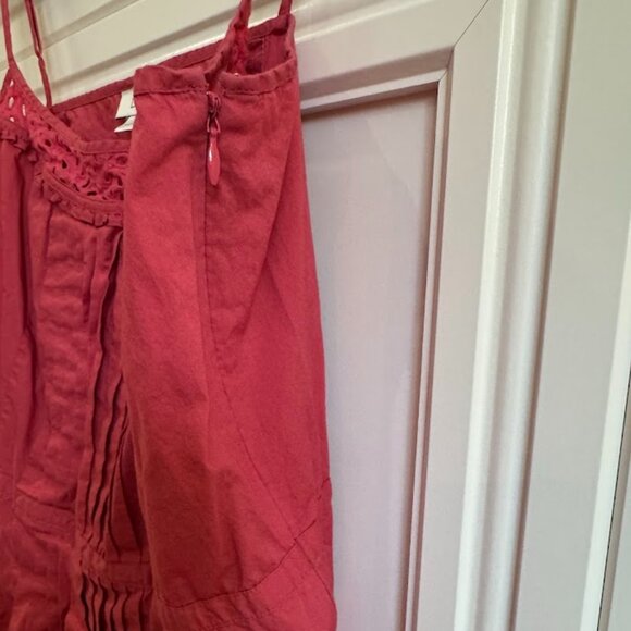Ann Taylor LOFT Pink Sundress Size 12 - Picture 3 of 4